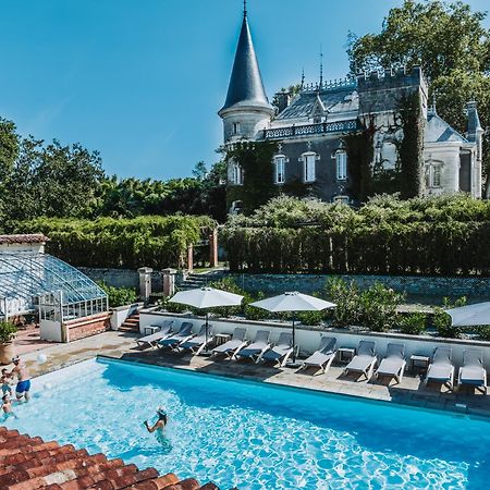 Chateau Belle Epoque - Chambres D'Hotes & Gites Linxe ภายนอก รูปภาพ