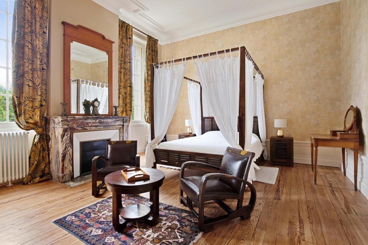 Chateau Belle Epoque - Chambres D'Hotes & Gites Linxe ภายนอก รูปภาพ