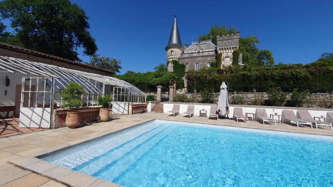 Chateau Belle Epoque - Chambres D'Hotes & Gites Linxe ภายนอก รูปภาพ