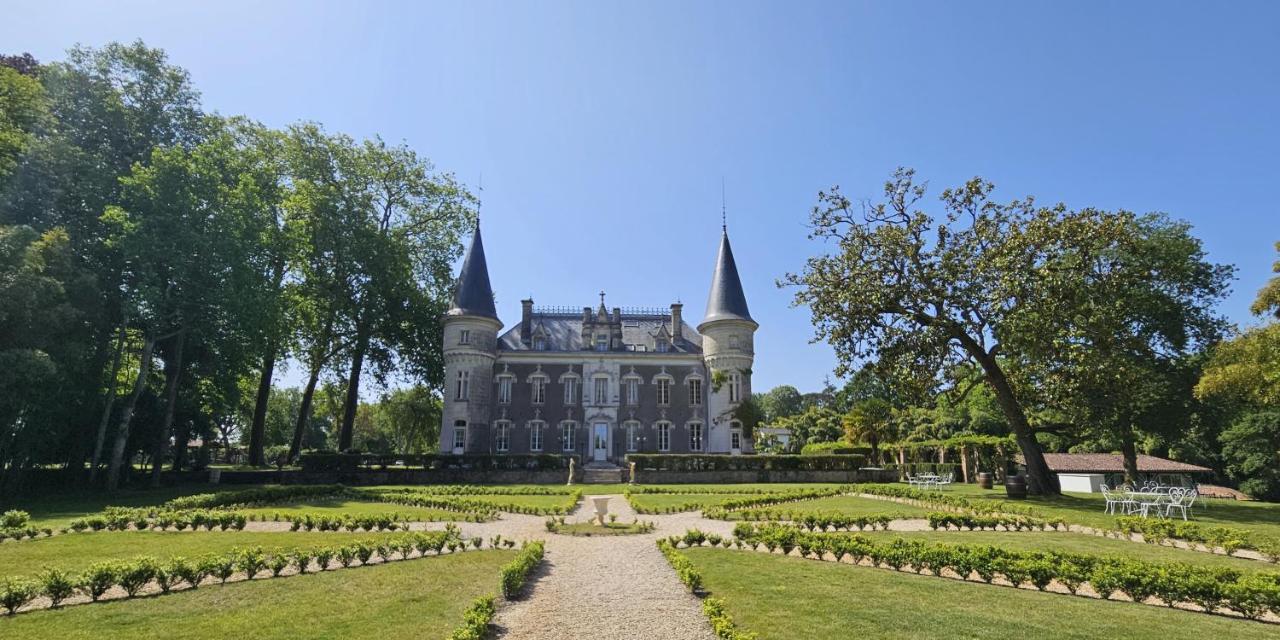 Chateau Belle Epoque - Chambres D'Hotes & Gites Linxe ภายนอก รูปภาพ